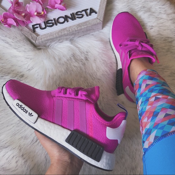 Nwt Rare Adidas Nmd R Fuschia Pink 75w 